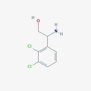 molecular formula C8H9Cl2NO B3033787 2-Amino-2-(2,3-dichlorophenyl)ethanol CAS No. 1184805-38-6