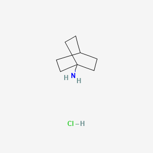 molecular formula C8H16ClN B3033798 Bicyclo[2.2.2]octan-1-amine hydrochloride CAS No. 1193-43-7