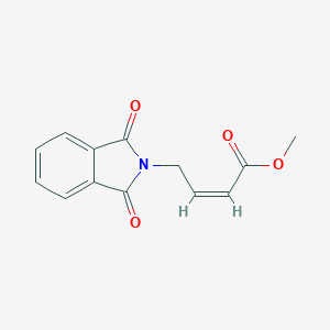 molecular formula C13H11NO4 B303380 methyl 4-(1,3-dioxo-1,3-dihydro-2H-isoindol-2-yl)-2-butenoate 