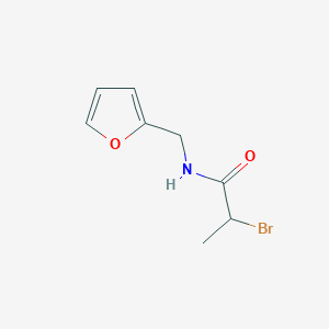 2-bromo-N-(2-furylmethyl)propanamide