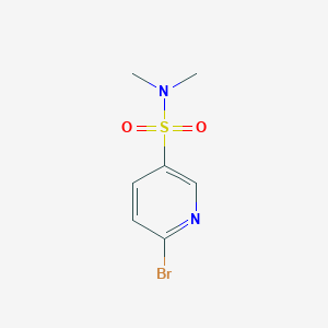 molecular formula C7H9BrN2O2S B3033837 6-bromo-N,N-dimethylpyridine-3-sulfonamide CAS No. 1216077-29-0