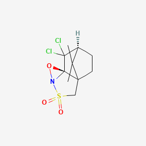 (6R,8S)-7,7-Dichloro-11,11-dimethyl-5-oxa-3lambda6-thia-4-azatetracyclo[6.2.1.01,6.04,6]undecane 3,3-dioxide