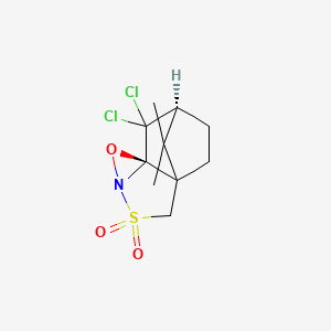 molecular formula C10H13Cl2NO3S B3033840 (+)-(8,8-Dichlorocamphorylsulfonyl)oxaziridine CAS No. 1217498-62-8