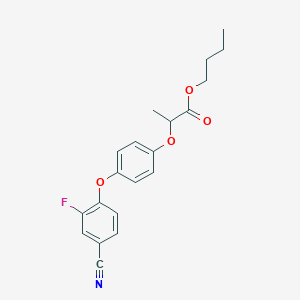 Butyl 2-(4-(4-cyano-2-fluorophenoxy)phenoxy)propanoate
