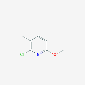 molecular formula C7H8ClNO B3033863 2-Chloro-6-methoxy-3-methylpyridine CAS No. 1227593-81-8