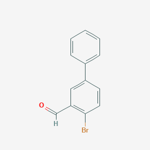 molecular formula C13H9BrO B3033872 4-Bromo-[1,1'-biphenyl]-3-carbaldehyde CAS No. 1237107-66-2