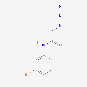 molecular formula C8H7BrN4O B3033884 2-azido-N-(3-bromophenyl)acetamide CAS No. 1247472-81-6