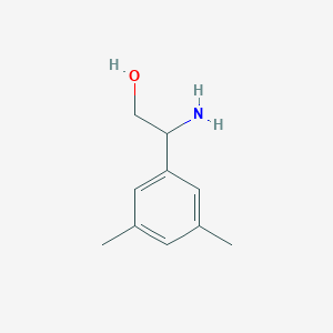 molecular formula C10H15NO B3033885 2-Amino-2-(3,5-dimethylphenyl)ethanol CAS No. 1248092-98-9