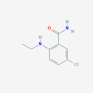 molecular formula C9H11ClN2O B3033886 5-Chloro-2-(ethylamino)benzamide CAS No. 1248166-41-7