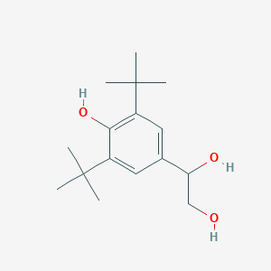 molecular formula C16H26O3 B3033895 1-(3,5-Di-tert-butyl-4-hydroxyphenyl)-1,2-ethanediol CAS No. 125489-21-6