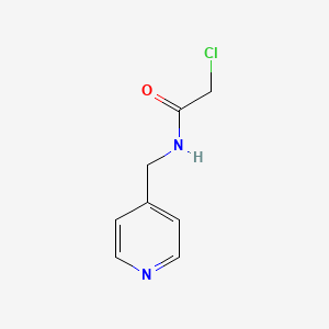 2-chloro-N-(pyridin-4-ylmethyl)acetamide