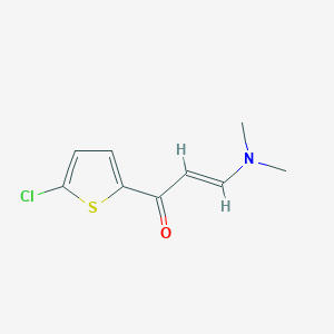 (2E)-1-(5-chlorothiophen-2-yl)-3-(dimethylamino)prop-2-en-1-one