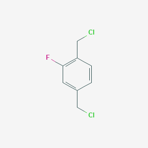 molecular formula C8H7Cl2F B3033950 1,4-Bis(chloromethyl)-2-fluorobenzene CAS No. 127865-67-2