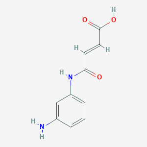 (2E)-4-[(3-aminophenyl)amino]-4-oxobut-2-enoic acid