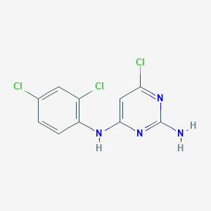 6-chloro-4-N-(2,4-dichlorophenyl)pyrimidine-2,4-diamine
