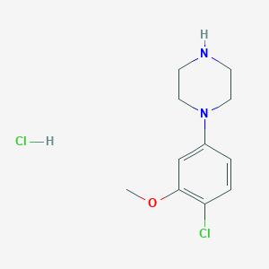 1-(4-Chloro-3-methoxyphenyl)piperazine hydrochloride