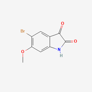 5-bromo-6-methoxy-1H-indole-2,3-dione