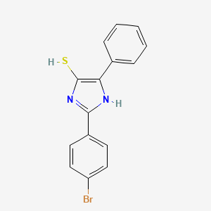 2-(4-bromophenyl)-5-phenyl-1H-imidazole-4-thiol