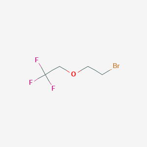 molecular formula C4H6BrF3O B3034024 2-(2-Bromoethoxy)-1,1,1-trifluoroethane CAS No. 133068-36-7