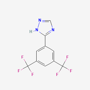 3-(3,5-bis(trifluoromethyl)phenyl)-1H-1,2,4-triazole