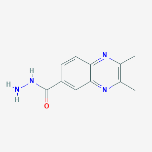 2,3-Dimethylquinoxaline-6-carbohydrazide