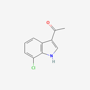 1-(7-chloro-1H-indol-3-yl)ethan-1-one