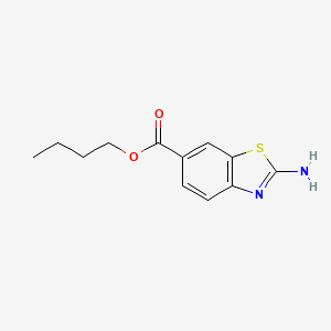 Butyl 2-amino-1,3-benzothiazole-6-carboxylate