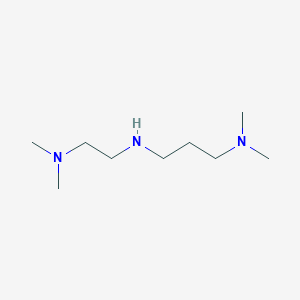 molecular formula C9H23N3 B3034055 1,3-Propanediamine, N'-[2-(dimethylamino)ethyl]-N,N-dimethyl- CAS No. 135089-11-1