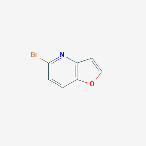molecular formula C7H4BrNO B3034064 5-bromoFuro[3,2-b]pyridine CAS No. 1352880-36-4