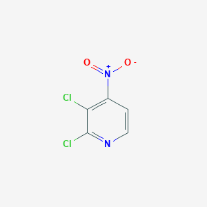 molecular formula C5H2Cl2N2O2 B3034080 2,3-二氯-4-硝基吡啶 CAS No. 1360438-45-4