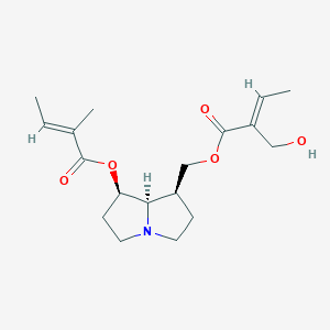 molecular formula C18H27NO5 B3034083 Neosarranicine CAS No. 136173-27-8
