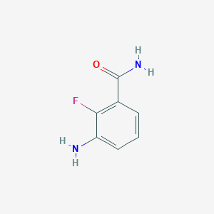 3-Amino-2-fluorobenzamide