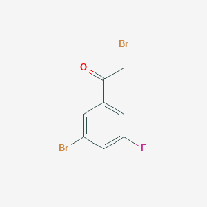 3-Bromo-5-fluorophenacyl bromide