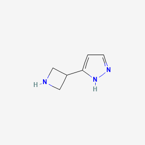 5-(Azetidin-3-yl)-1H-pyrazole