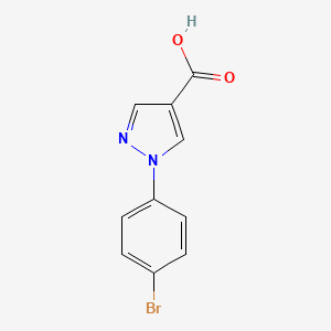 molecular formula C10H7BrN2O2 B3034124 1-(4-溴苯基)-1H-吡唑-4-羧酸 CAS No. 138907-85-4