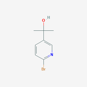 molecular formula C8H10BrNO B3034125 2-(6-Bromopyridin-3-yl)propan-2-ol CAS No. 139042-61-8