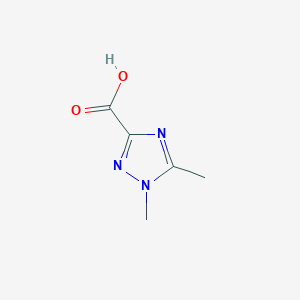 molecular formula C5H7N3O2 B3034132 Dimethyl-1H-1,2,4-triazole-3-carboxylic acid CAS No. 1393540-58-3
