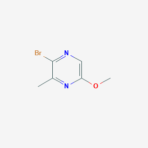 molecular formula C6H7BrN2O B3034133 2-Bromo-5-methoxy-3-methylpyrazine CAS No. 1393562-33-8