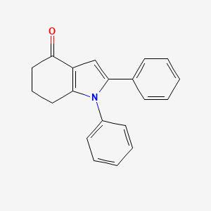 1,2-diphenyl-1,5,6,7-tetrahydro-4H-indol-4-one