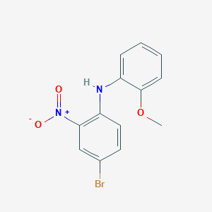 4-bromo-N-(2-methoxyphenyl)-2-nitroaniline
