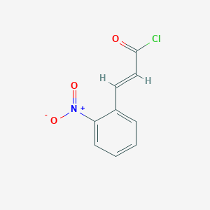 molecular formula C9H6ClNO3 B3034155 (2E)-3-(2-Nitrophenyl)acryloyl chloride CAS No. 141236-47-7