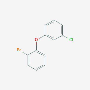 molecular formula C12H8BrClO B3034179 1-Bromo-2-(3-chlorophenoxy)benzene CAS No. 1426805-09-5