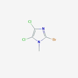 2-bromo-4,5-dichloro-1-methyl-1H-imidazole