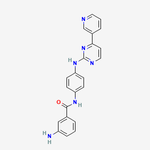 3-Amino-N-(4-((4-(pyridin-3-yl)pyrimidin-2-yl)amino)phenyl)benzamide