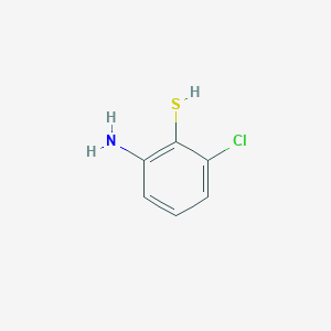 molecular formula C6H6ClNS B3034212 2-Amino-6-chlorobenzenethiol CAS No. 14482-33-8