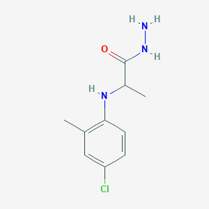 2-[(4-Chloro-2-methylphenyl)amino]propanohydrazide