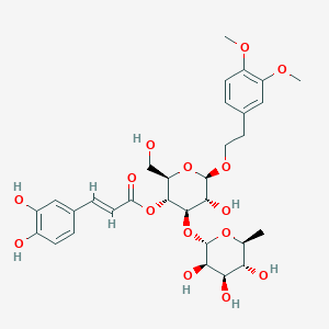 molecular formula C31H40O15 B3034224 Brachynoside CAS No. 145898-87-9