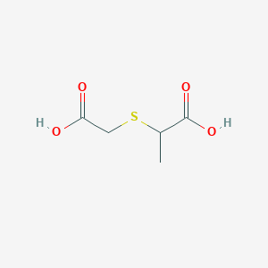 2-[(Carboxymethyl)sulfanyl]propanoic acid