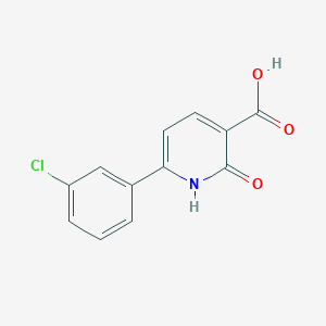 6-(3-Chlorophenyl)-2-oxo-1,2-dihydropyridine-3-carboxylic acid