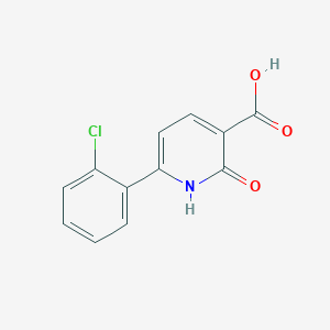6-(2-Chlorophenyl)-2-oxo-1,2-dihydropyridine-3-carboxylic acid